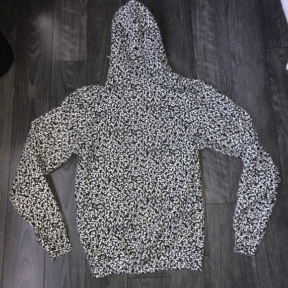 Black and white american apparel sweatshirt - Picture 3 of 3